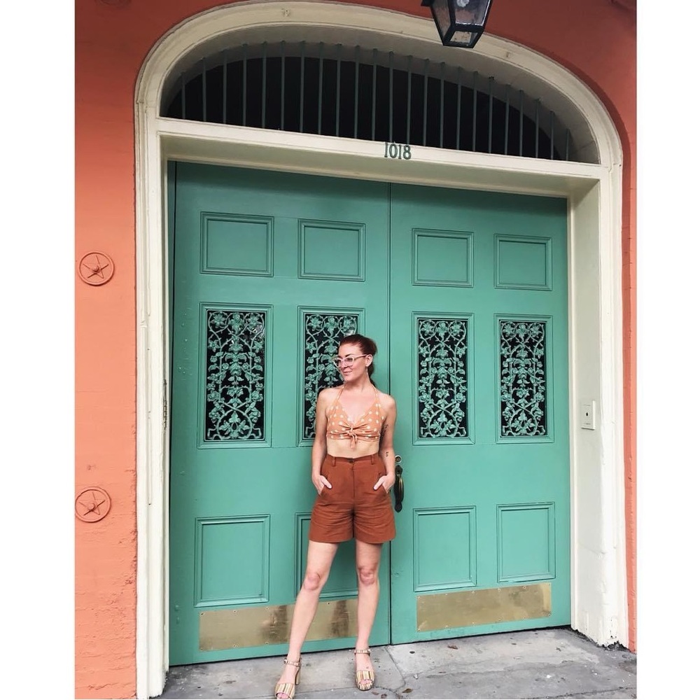 High waisted Linen Shorts